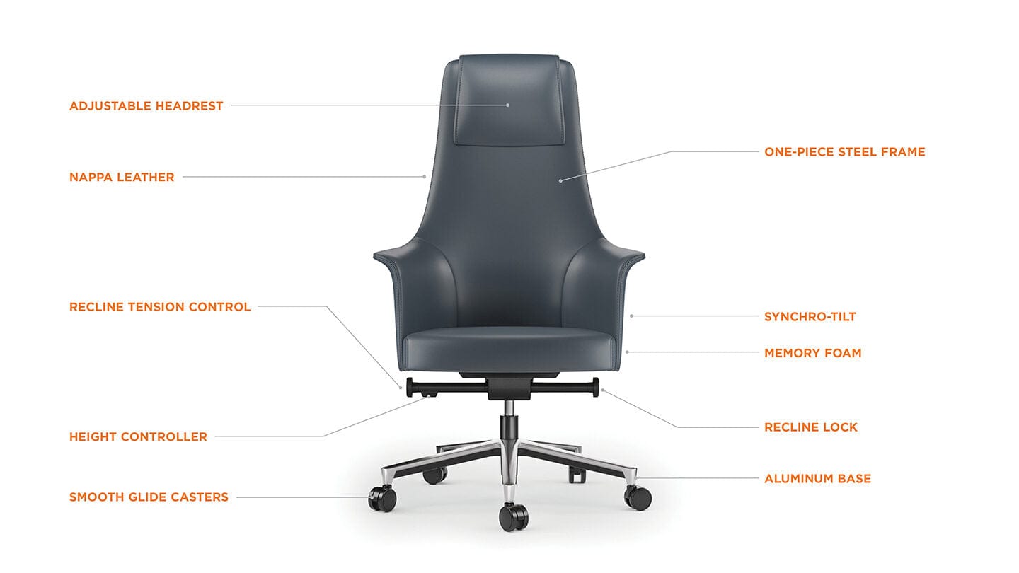 BDI Bolo Office Chair 3531