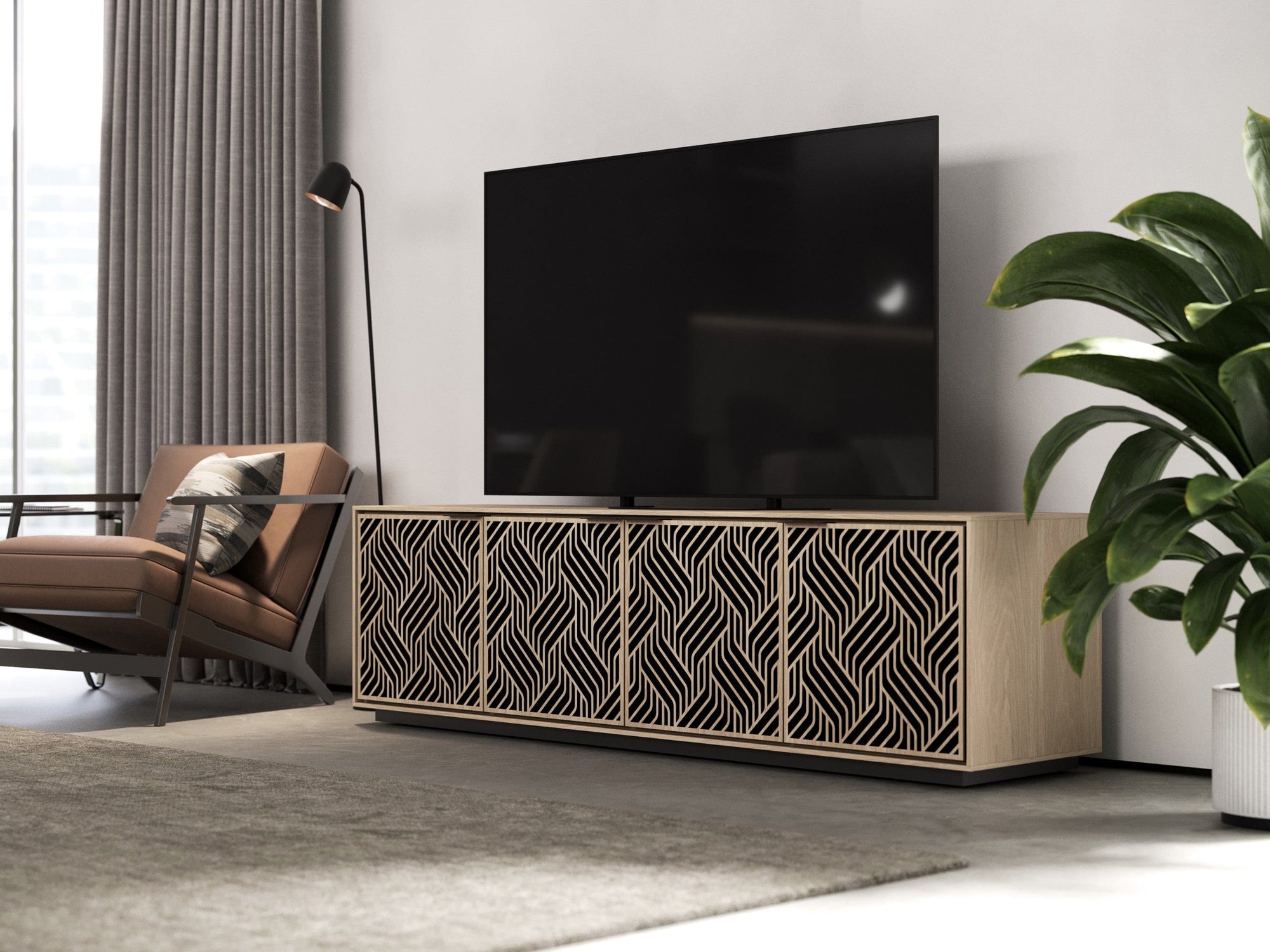 BDI Elements Weave 8703 TV Stand