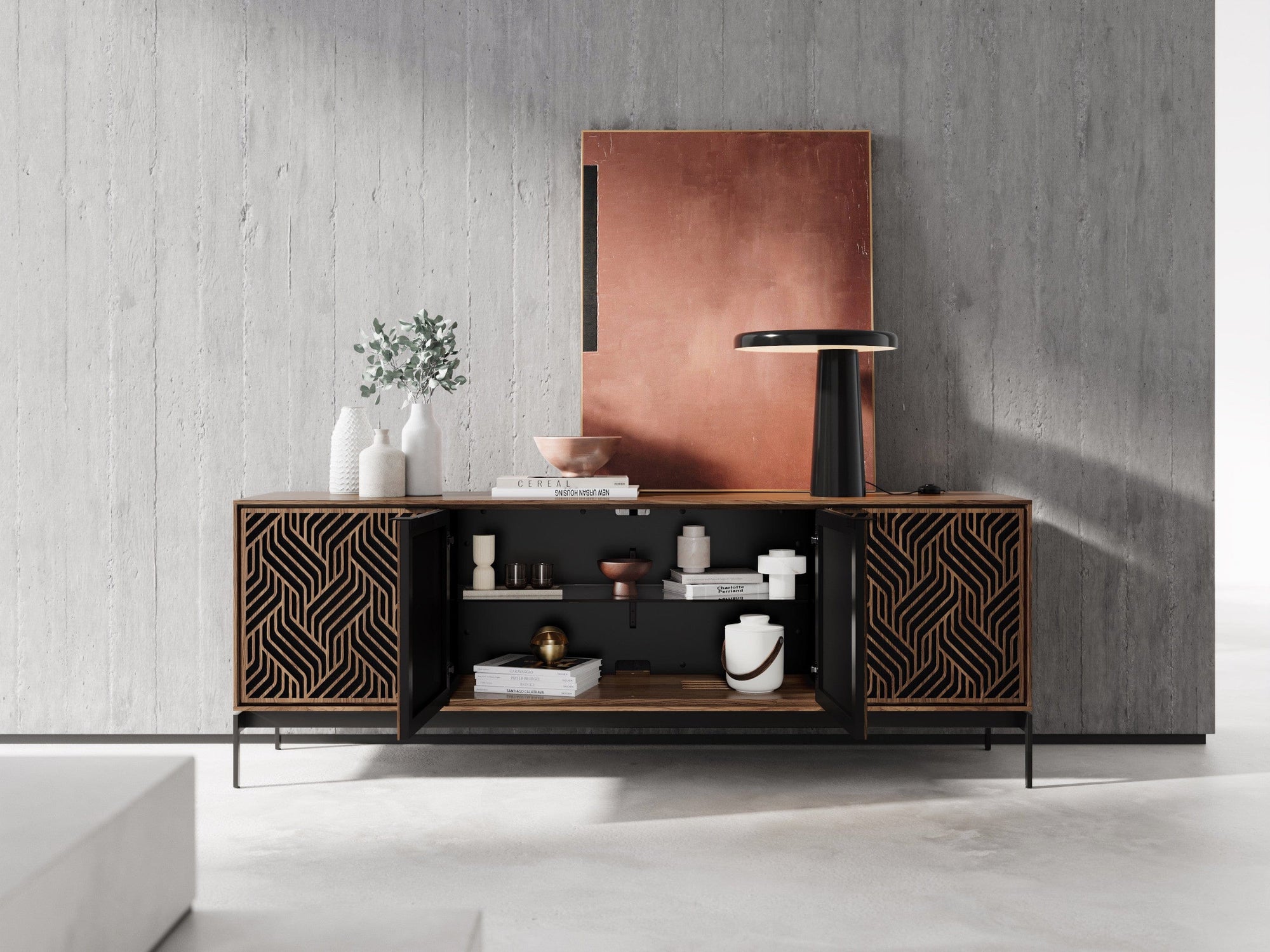 BDI Elements Weave 8709 TV Stand