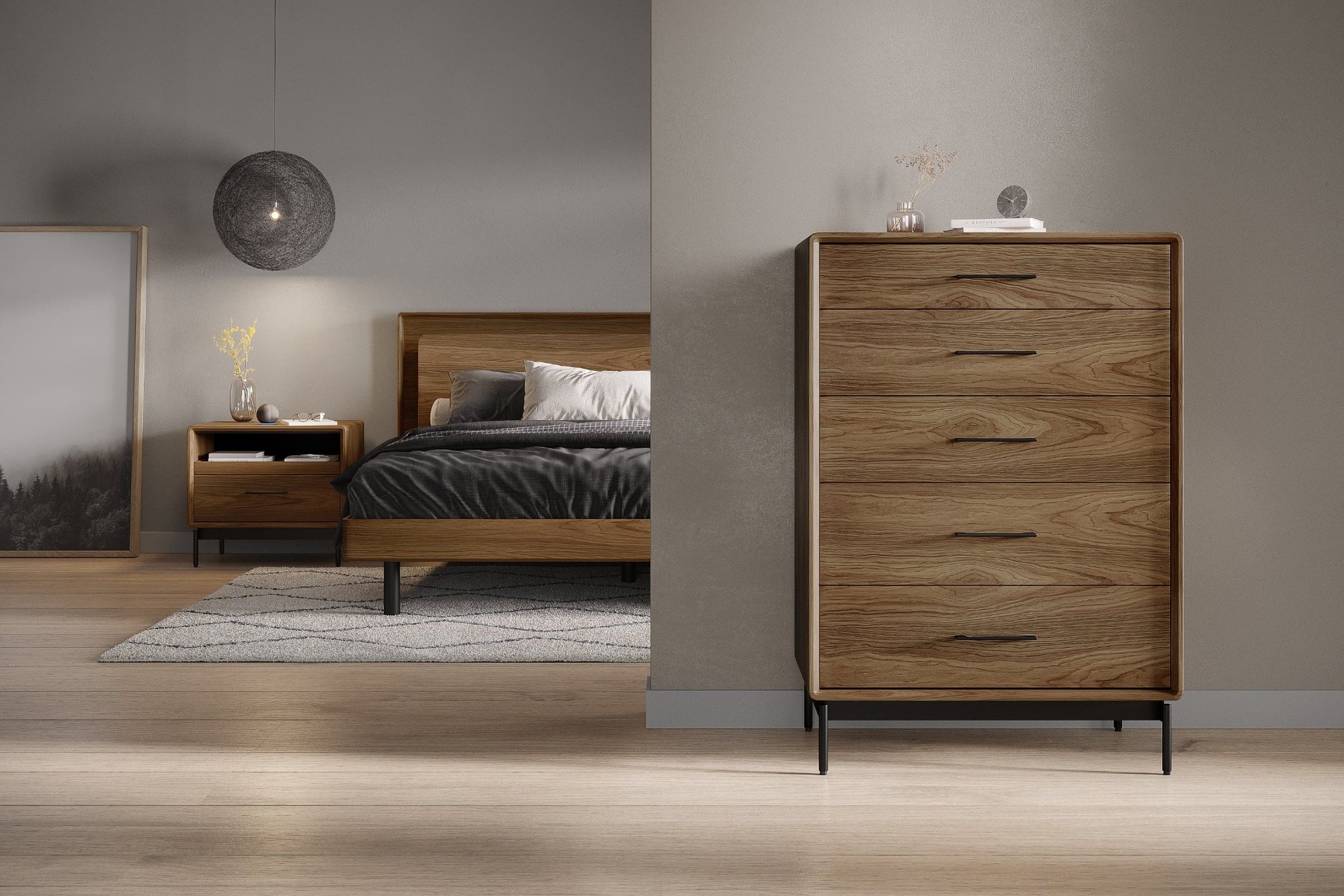 BDI Linq 5 Drawer Chest