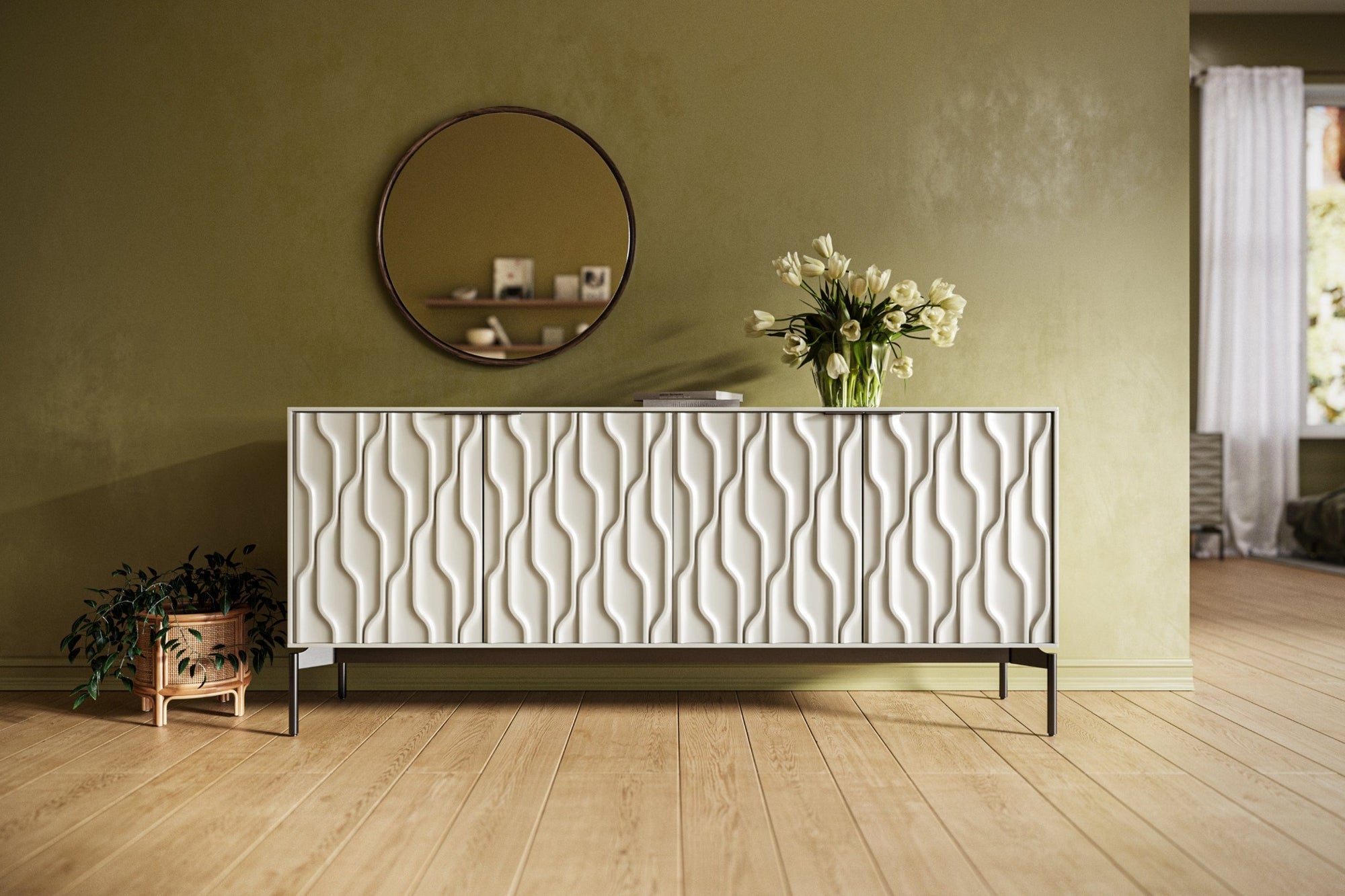 BDI Mesa Storage Credenza 7639