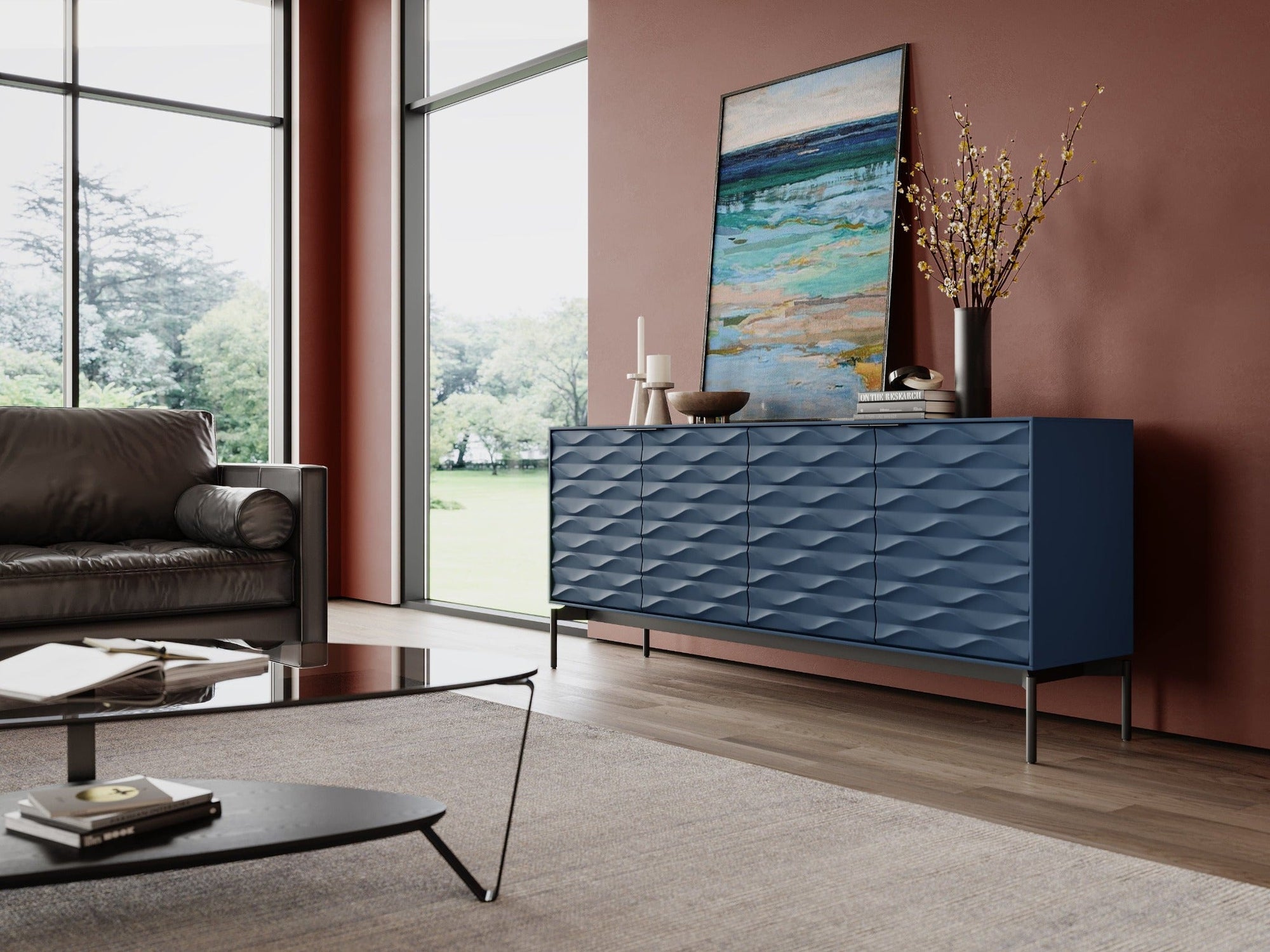 BDI Ripple Storage Credenza 7629