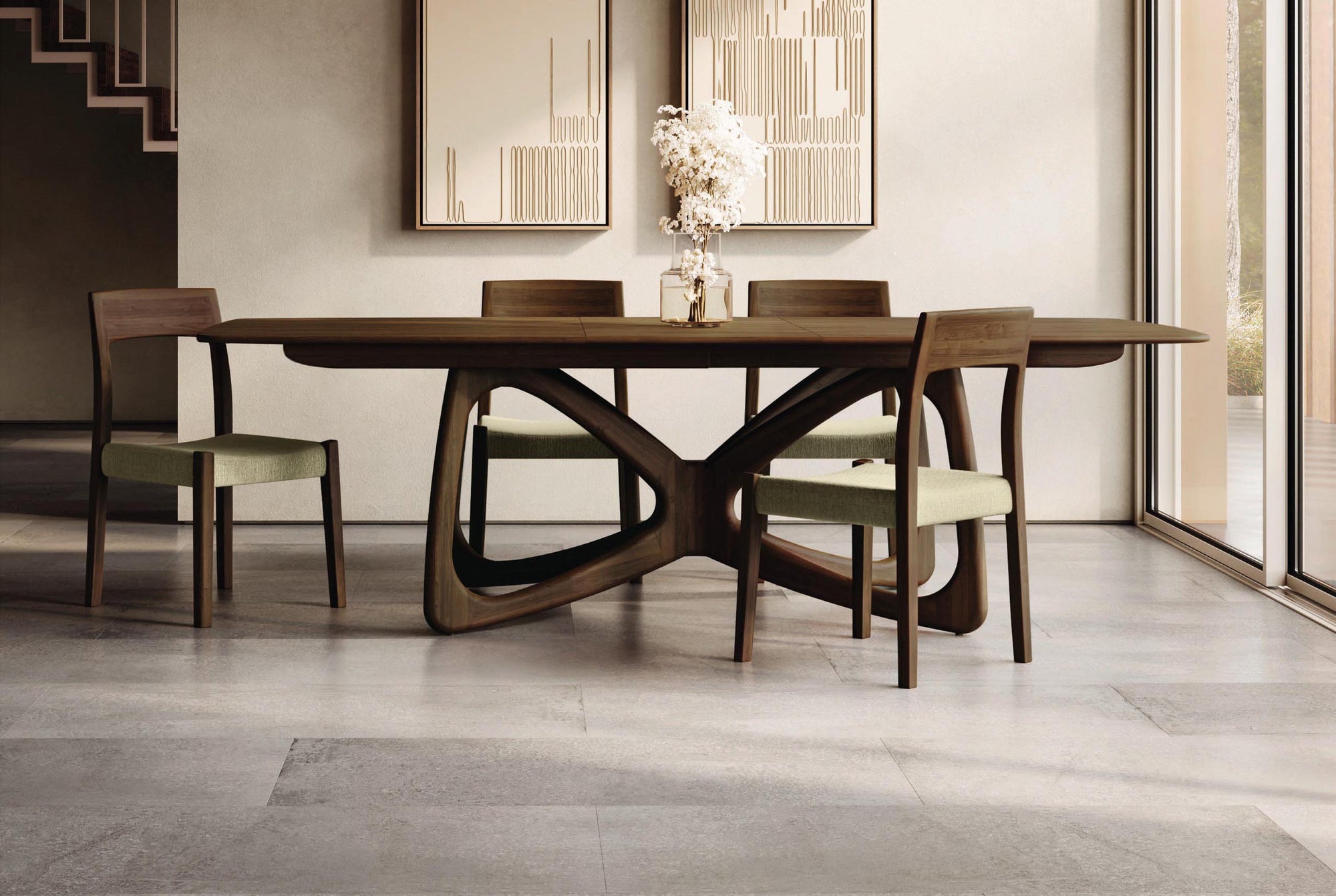 Copeland Butterfly Extension Dining Table