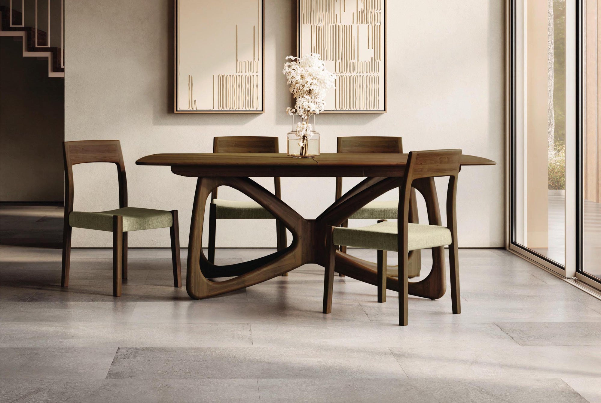 Copeland Butterfly Extension Dining Table