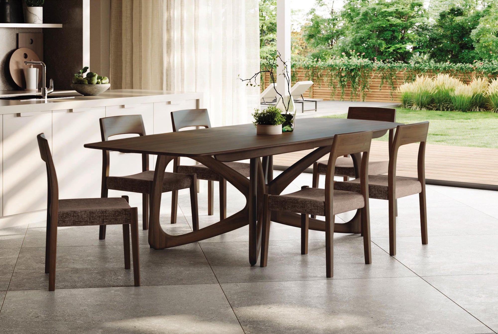 Copeland Butterfly Extension Dining Table