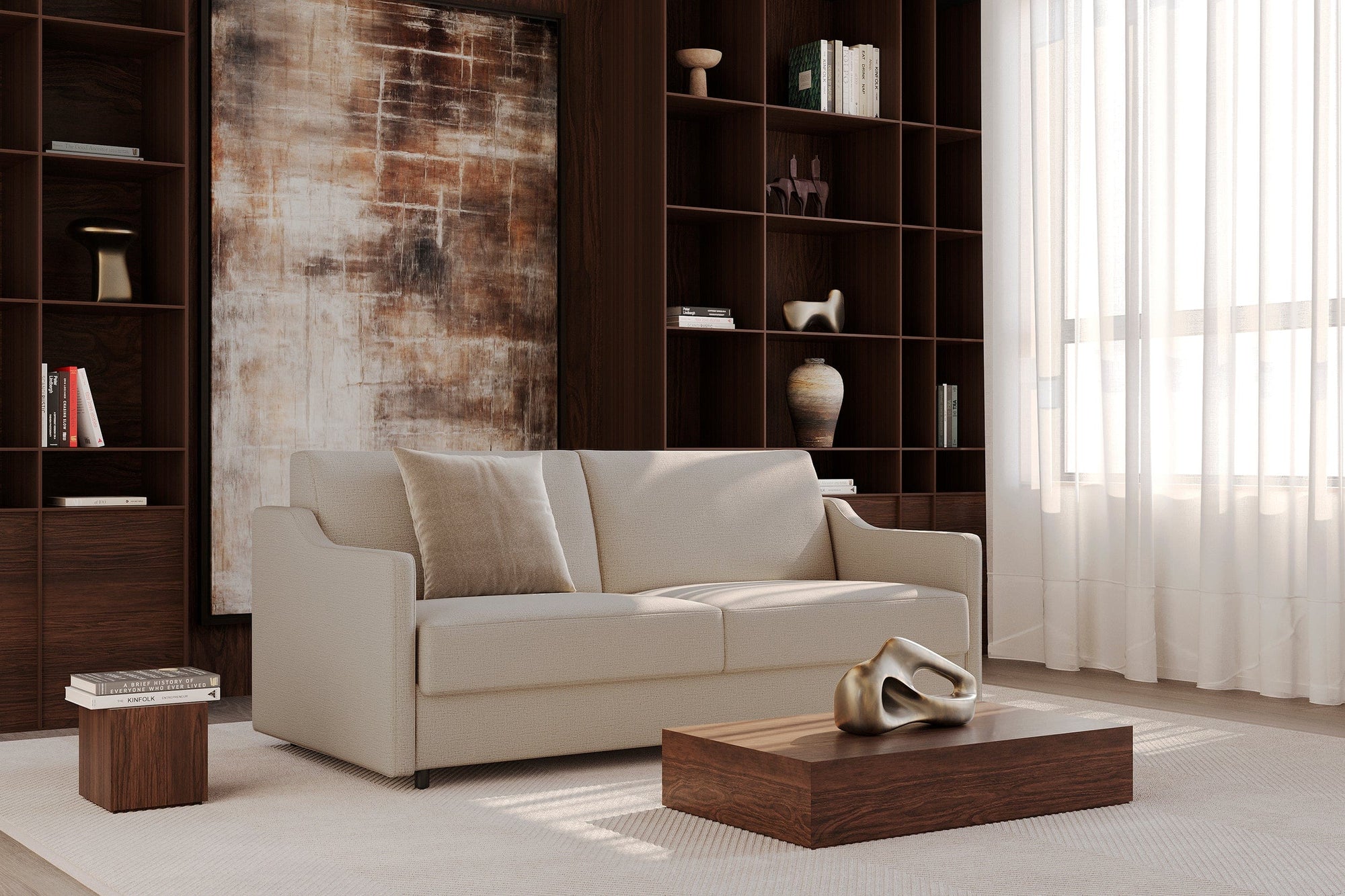 Innovation Carnell Sloped Arm Sleeper Sofa