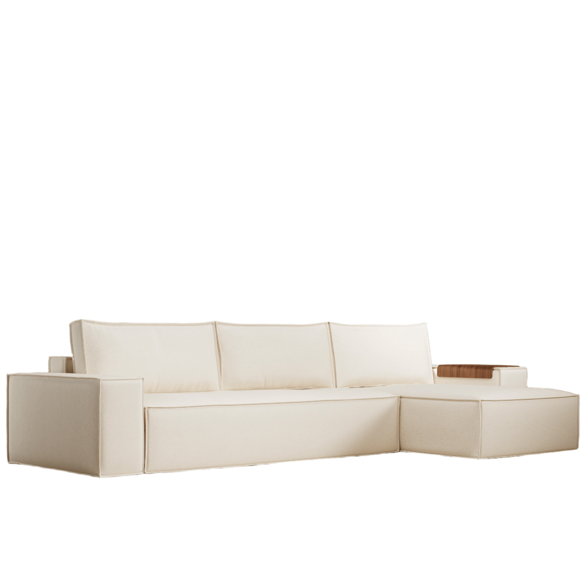 Innovation Newilla Wide Arm Sectional Sleeper Sofa