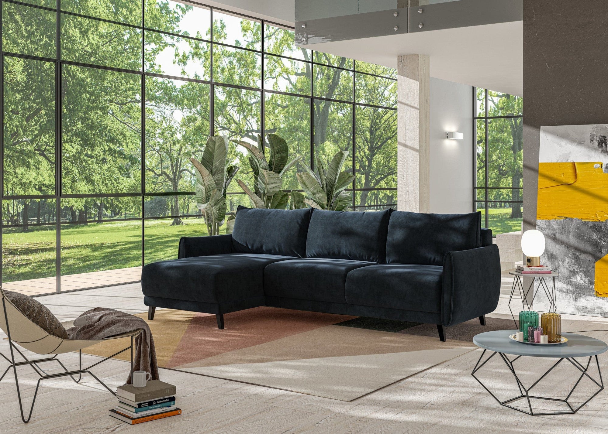 Luonto Dolphin Full XL Sectional Sleeper