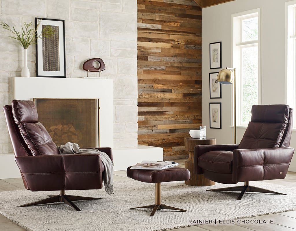 American Leather Rainier Comfort Air Recliner