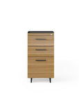 BDI Sequel 20 3-Drawer File Cabinet 6114