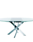 Bontempi Barone Round Extendible Dining Table