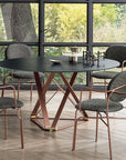 Bontempi Delta Round Dining Table