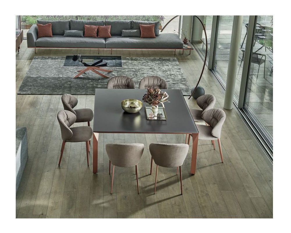 Bontempi Mirage Square Dining Table