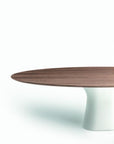 Bontempi Podium Wood Top Dining Table