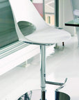 Bontempi Shark Swivel Bar Stool