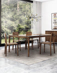 Copeland Lisse Glass Top Dining Table