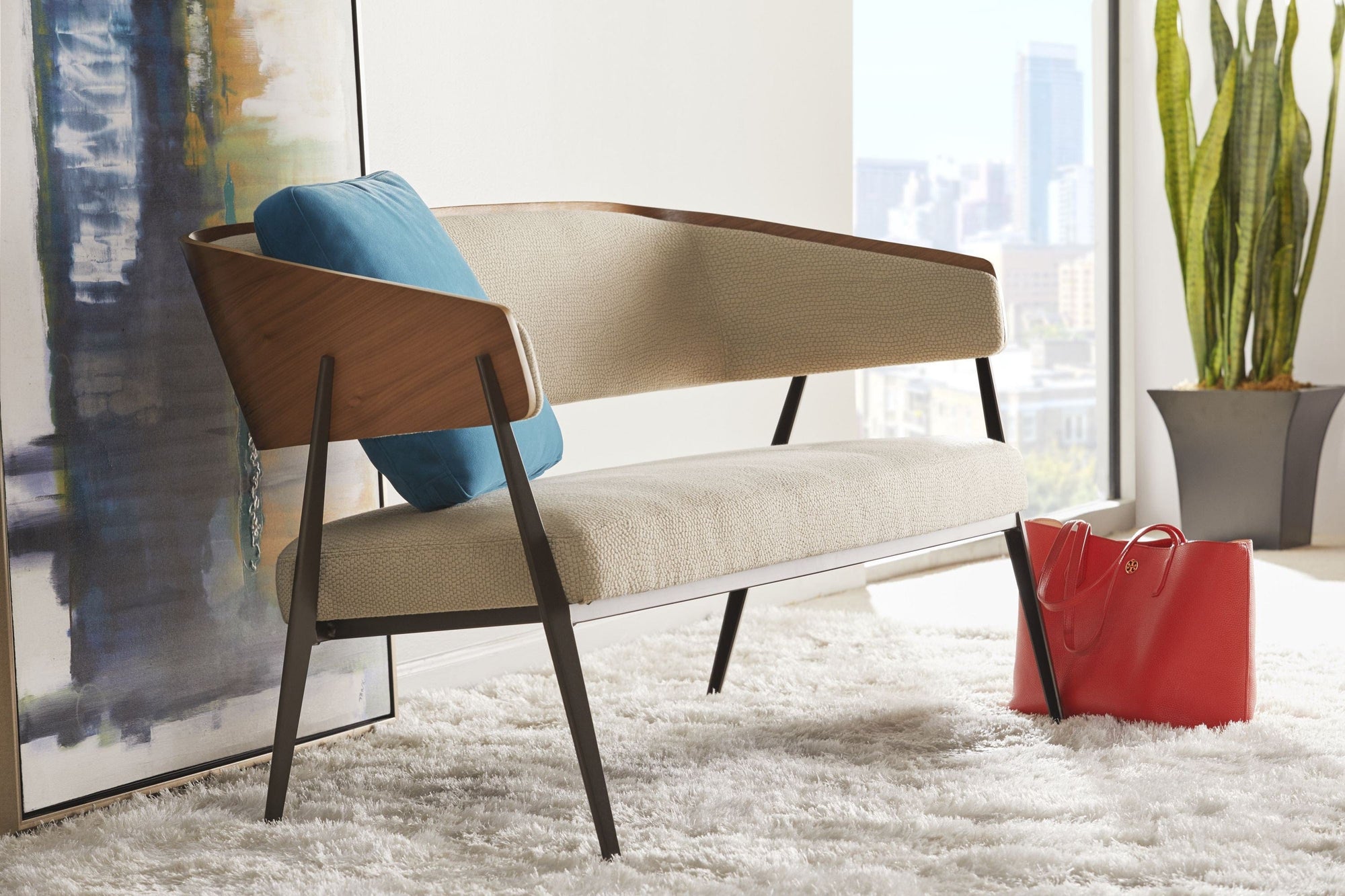 Elite Modern Aria Bench