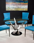 Elite Modern Crystal Round Dining Table