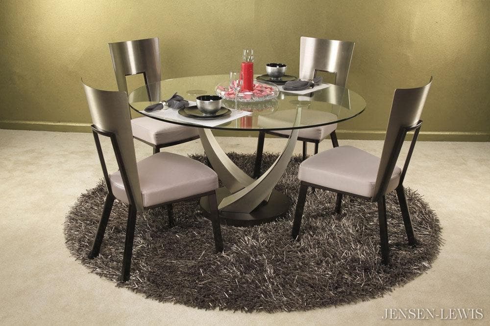 Elite Modern Crystal Round Dining Table