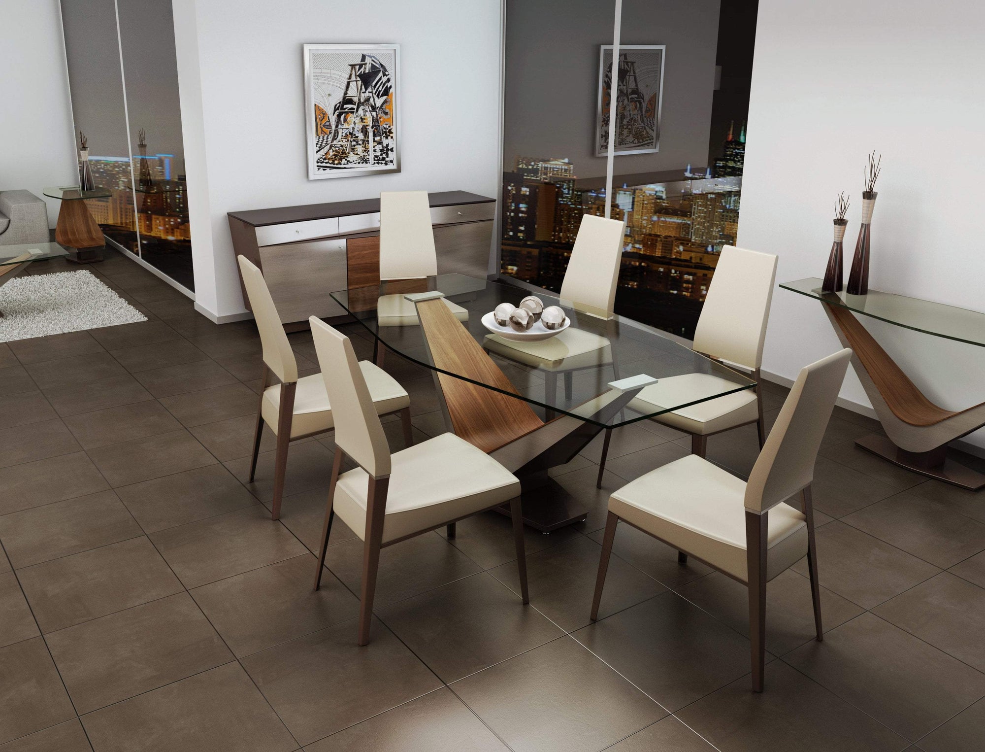 Elite Modern Victor Dining Table