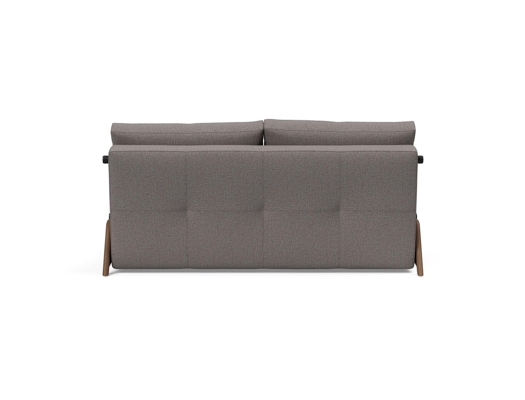 Innovation Cubed Queen Size Sofa Bed With Dark Wood Legs