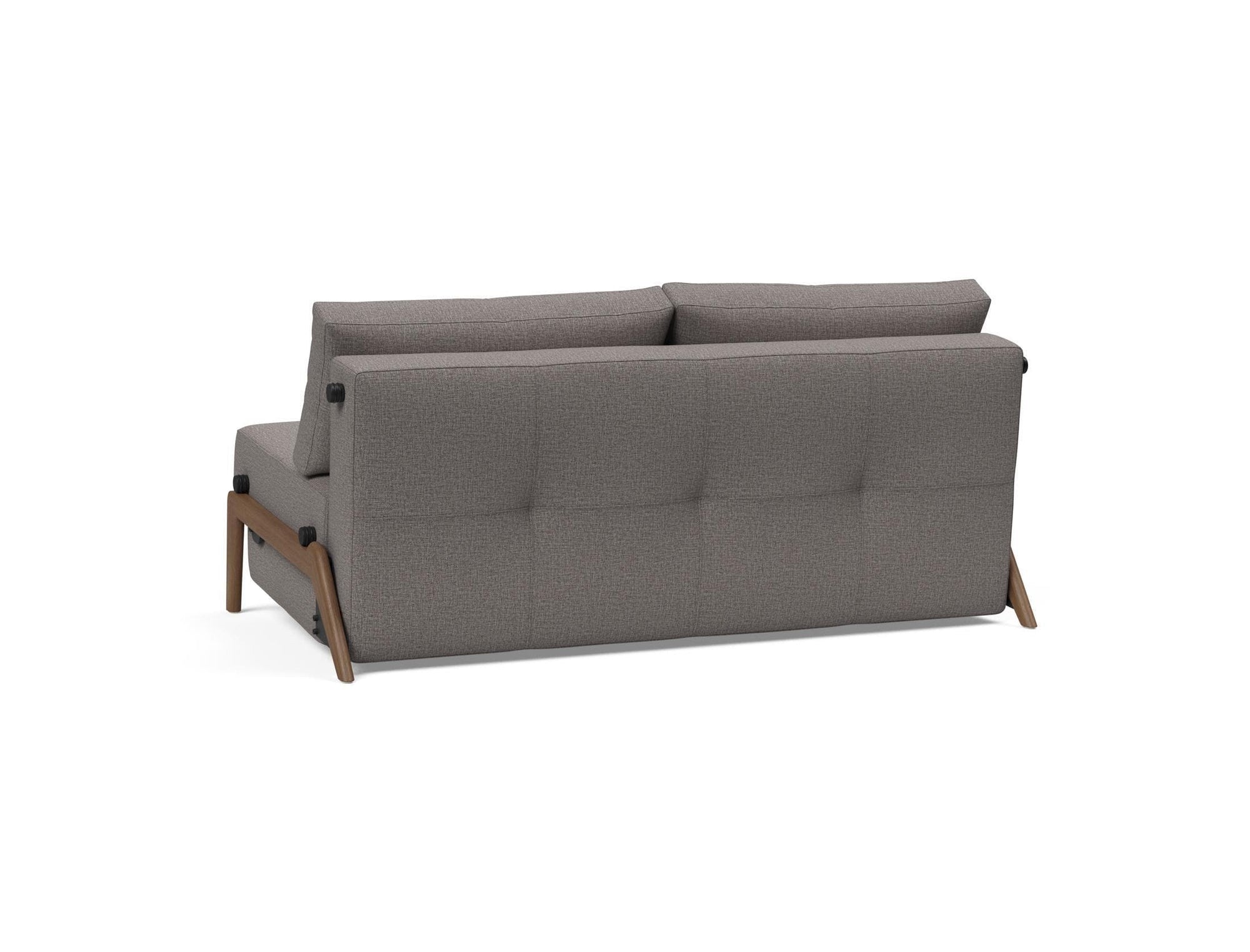 Innovation Cubed Queen Size Sofa Bed With Dark Wood Legs