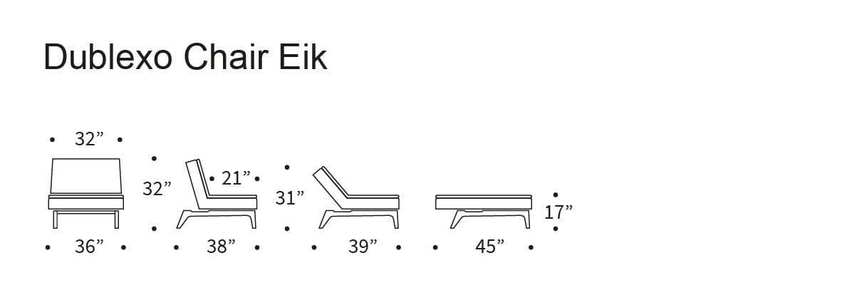 Innovation Dublexo Eik Chair Oak