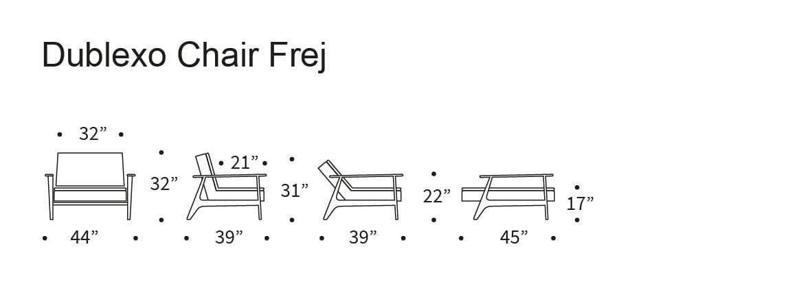 Innovation Dublexo Frej Chair Oak