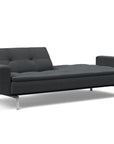 Innovation Dublexo Stainless Steel Sofa Bed With Arms