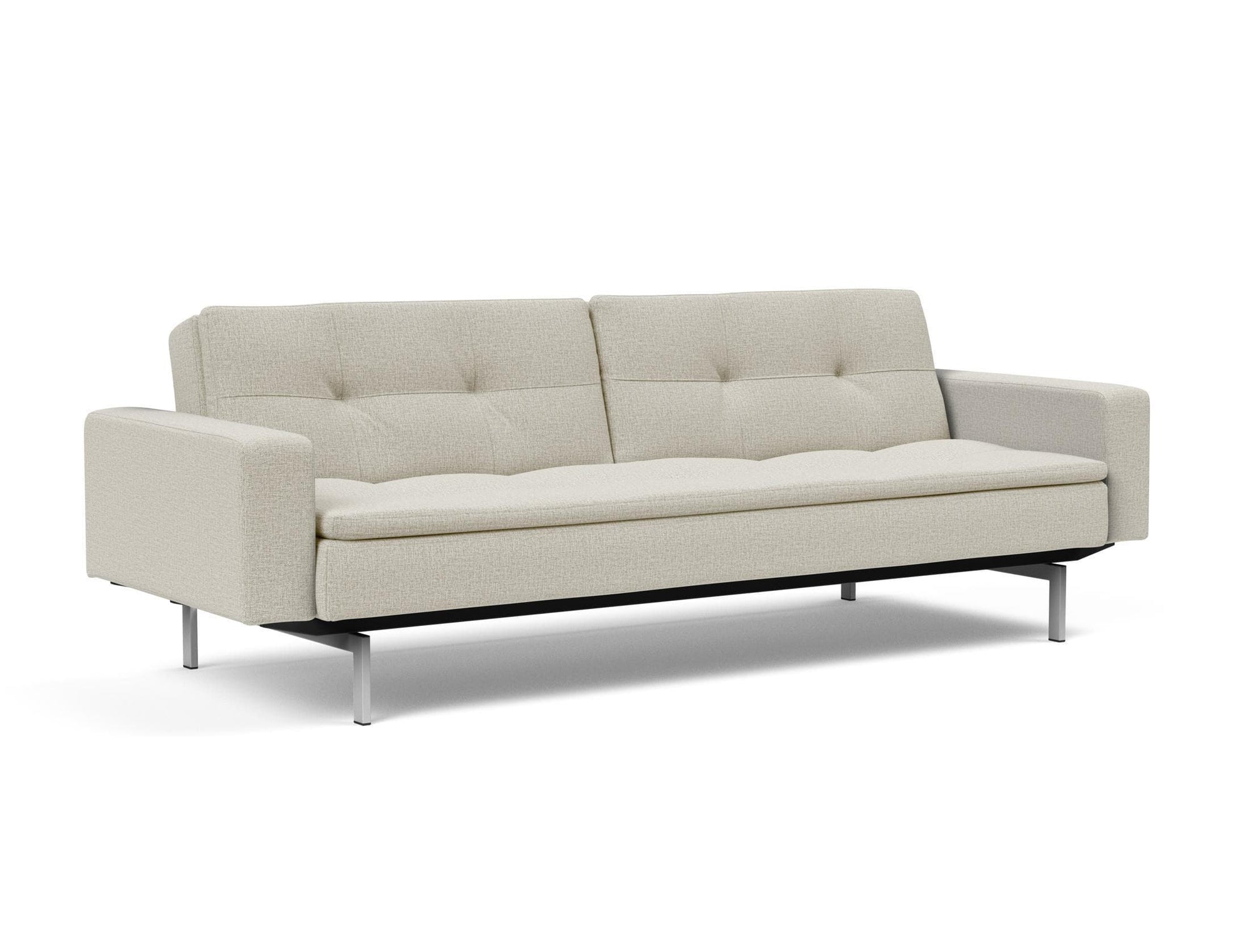 Innovation Dublexo Stainless Steel Sofa Bed With Arms