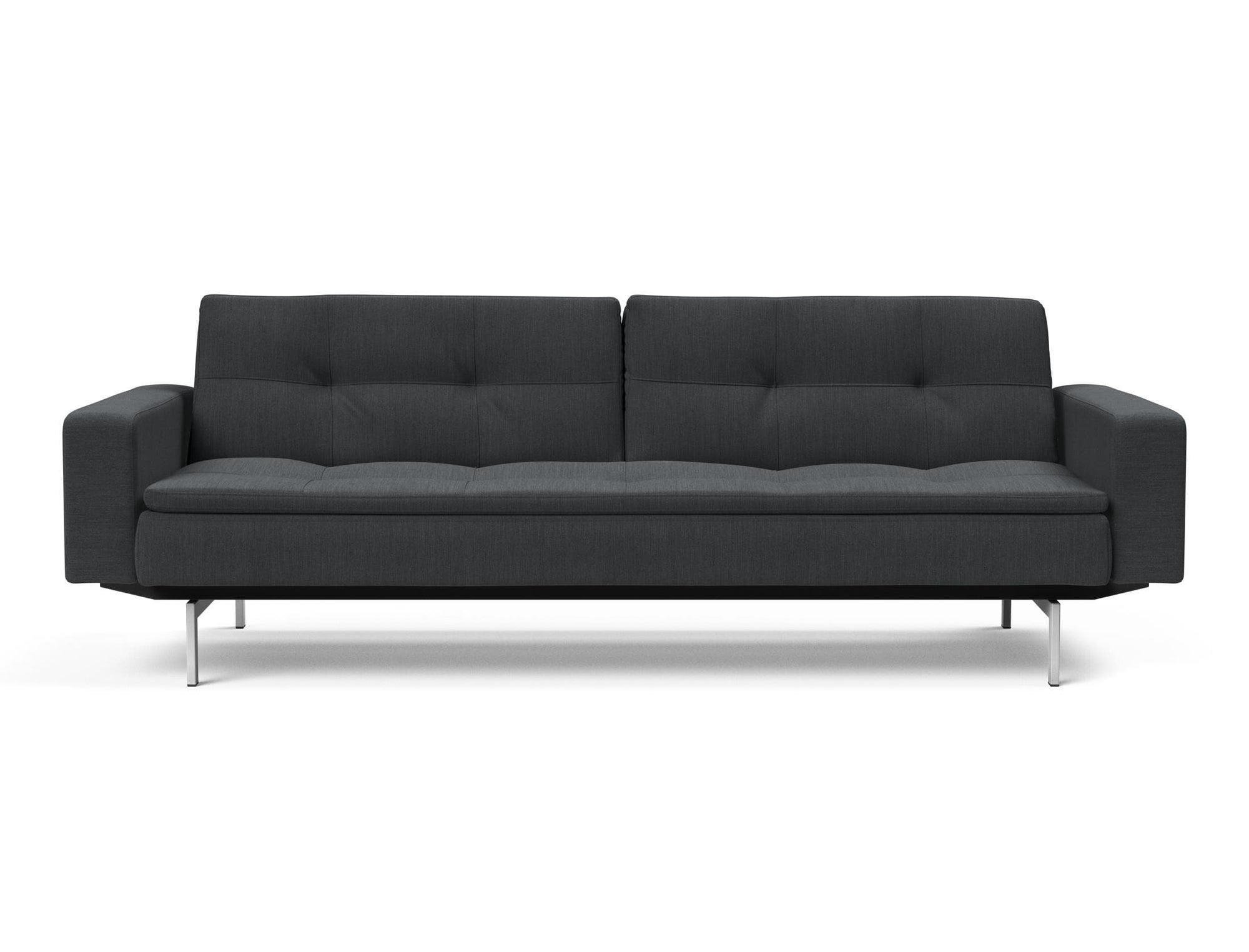 Innovation Dublexo Stainless Steel Sofa Bed With Arms