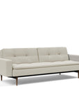 Innovation Dublexo Styletto Sofa Bed Dark Wood With Arms