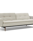 Innovation Dublexo Styletto Sofa Bed Dark Wood With Arms