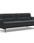 Innovation Dublexo Styletto Sofa Bed Dark Wood With Arms