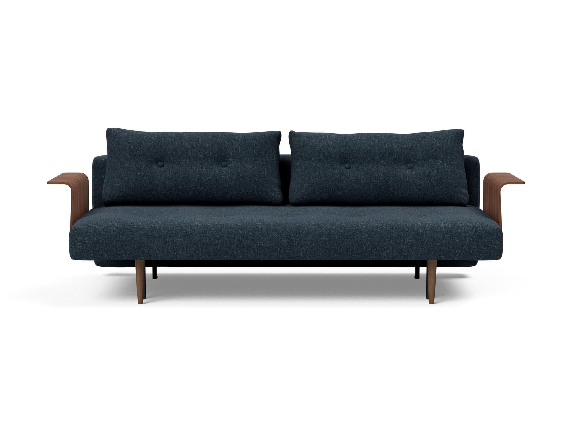 Innovation Recast Plus Sofa Bed Dark Styletto With Arms