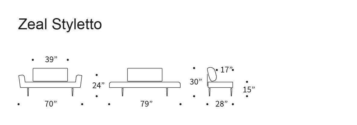 Innovation Zeal Styletto Daybed