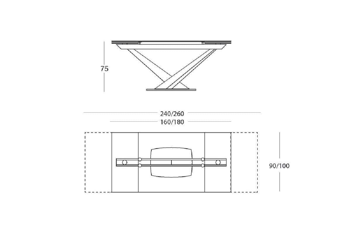 Naos Zeus Dining Table