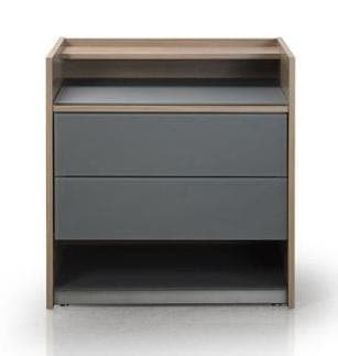 Trica Kubik 2 Drawer Nightstand